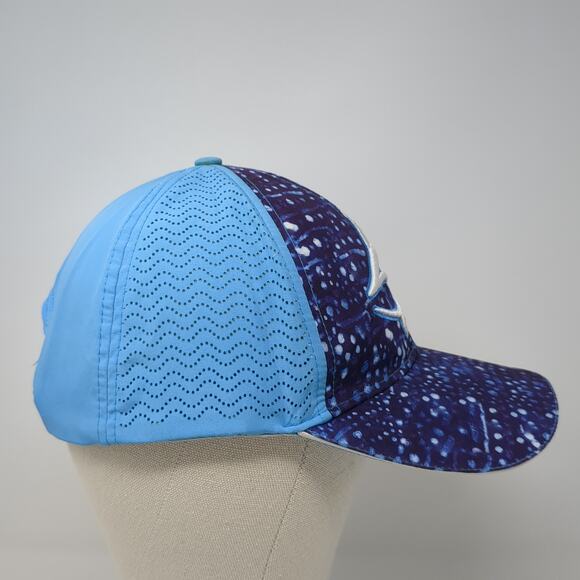 Loco Kaile Snapback Hat Blue One Size Adjustable Embroidered Mesh Back - Picture 4 of 8